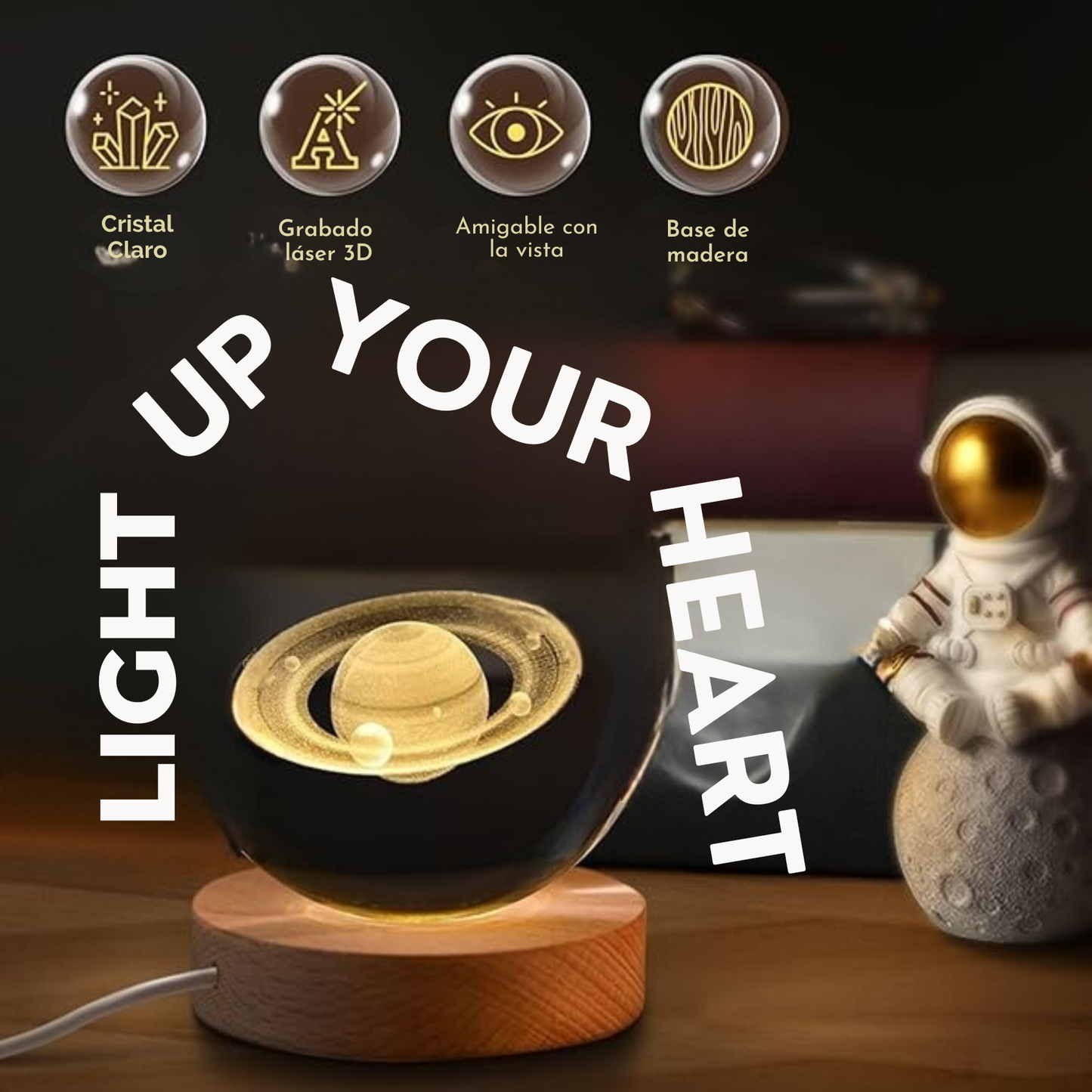 Bola De Cristal Saturno